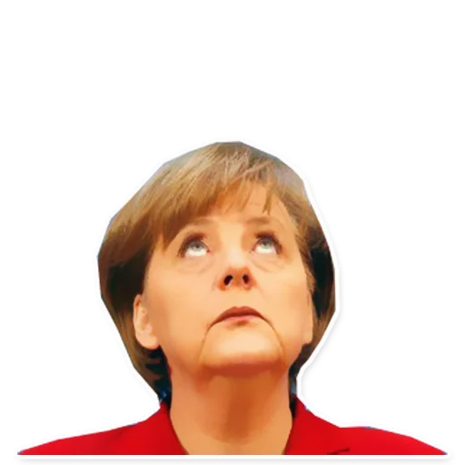 Sticker from the "Merkel Pack" sticker pack