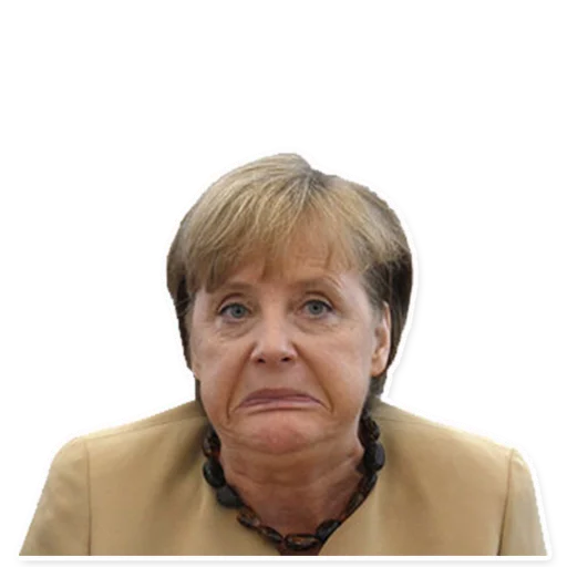 Sticker from the "Merkel Pack" sticker pack