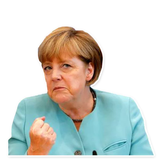 Sticker from the "Merkel Pack" sticker pack