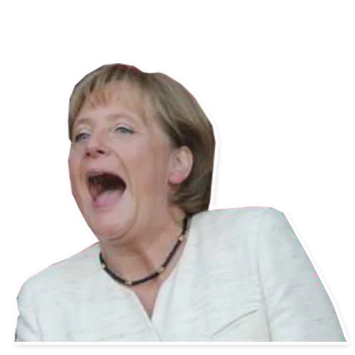 Sticker from the "Merkel Pack" sticker pack