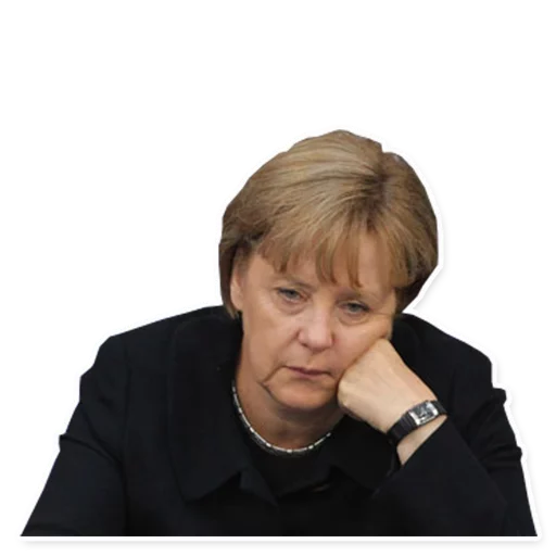 Sticker from the "Merkel Pack" sticker pack