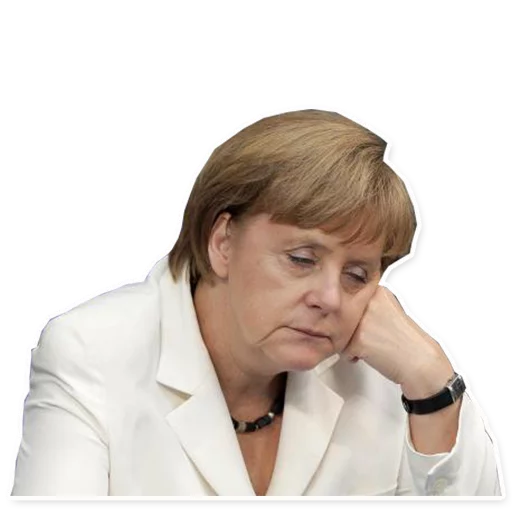 Sticker from the "Merkel Pack" sticker pack