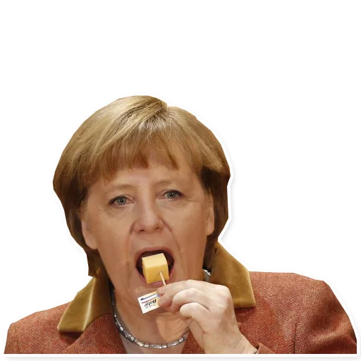 Sticker from the "Merkel Pack" sticker pack