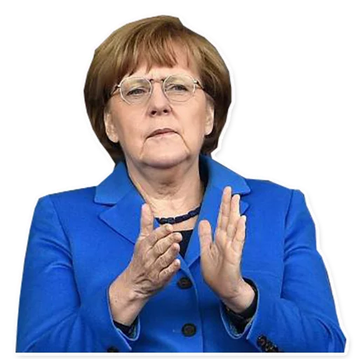 Sticker from the "Merkel Pack" sticker pack