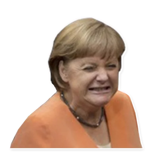 Sticker from the "Merkel Pack" sticker pack