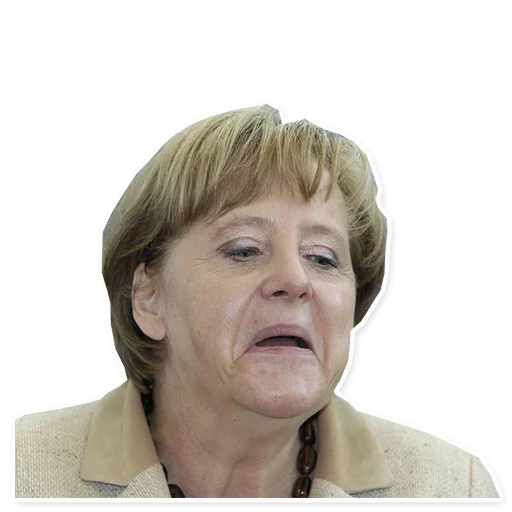 Sticker from the "Merkel Pack" sticker pack