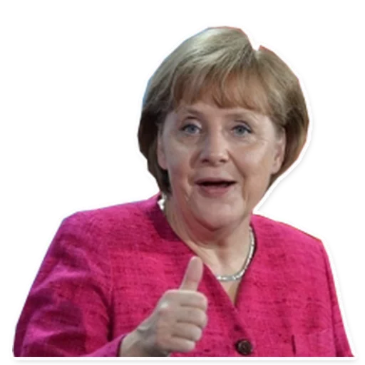 Sticker from the "Merkel Pack" sticker pack