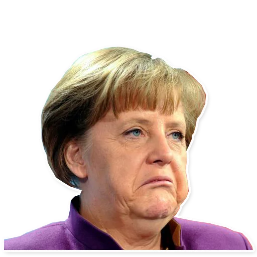 Sticker from the "Merkel Pack" sticker pack