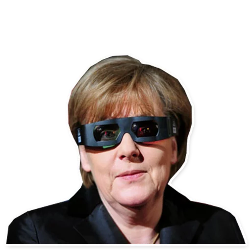 Sticker from the "Merkel Pack" sticker pack