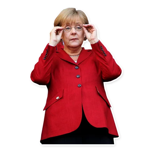 Sticker from the "Merkel Pack" sticker pack