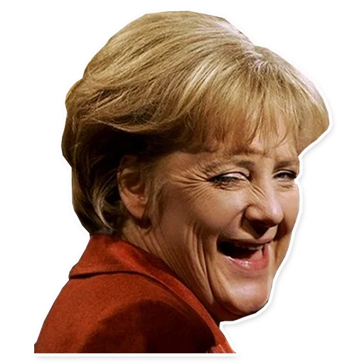 Sticker from the "Merkel Pack" sticker pack