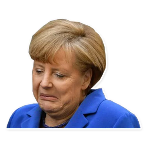 Sticker from the "Merkel Pack" sticker pack