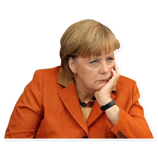 Sticker from the "Merkel Pack" sticker pack