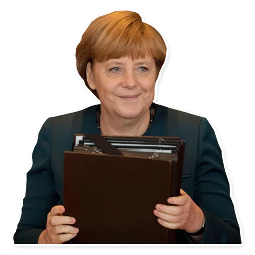 Sticker from the "Merkel Pack" sticker pack