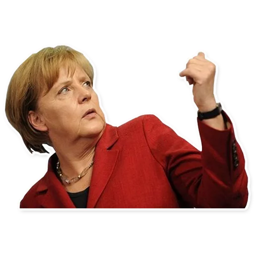 Sticker from the "Merkel Pack" sticker pack