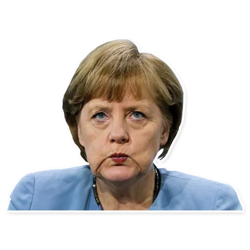 Sticker from the "Merkel Pack" sticker pack