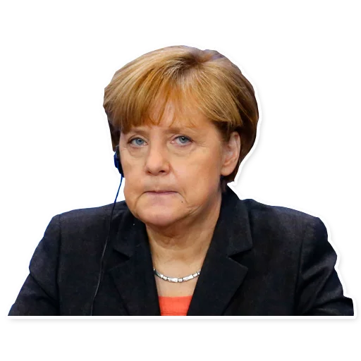 Sticker from the "Merkel Pack" sticker pack