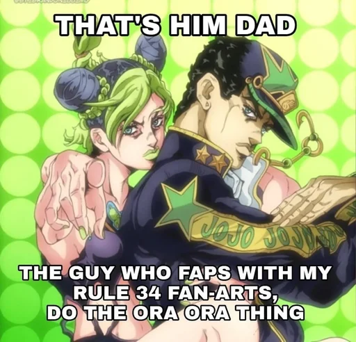 Sticker from the "Jojo cringe 2" sticker pack