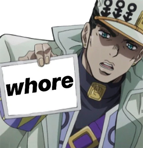 Sticker from the "Jojo cringe 3" sticker pack