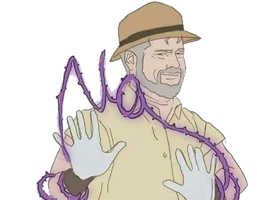 Sticker Jojo cringe 3