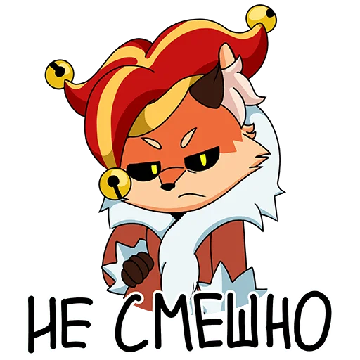 Sticker from the "Лиса Алиса" sticker pack