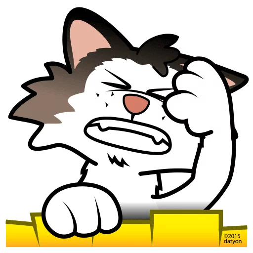 Sticker from the "NekoChan" sticker pack