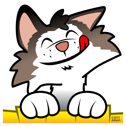 Sticker from the "NekoChan" sticker pack