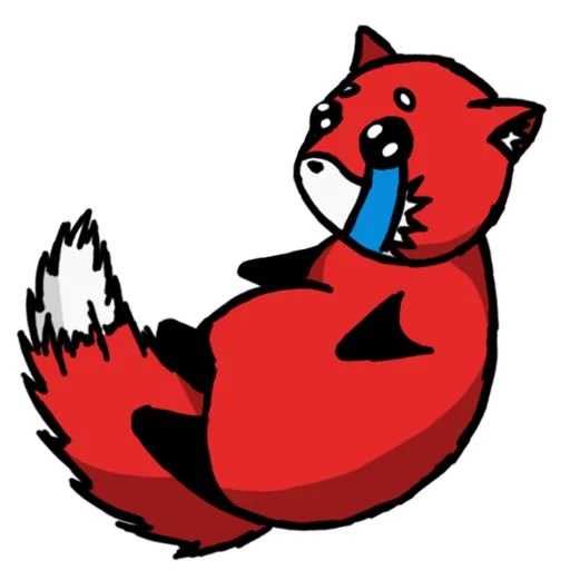 Sticker from the "Лисец" sticker pack