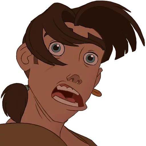 Sticker from the "Treasure Planet" sticker pack