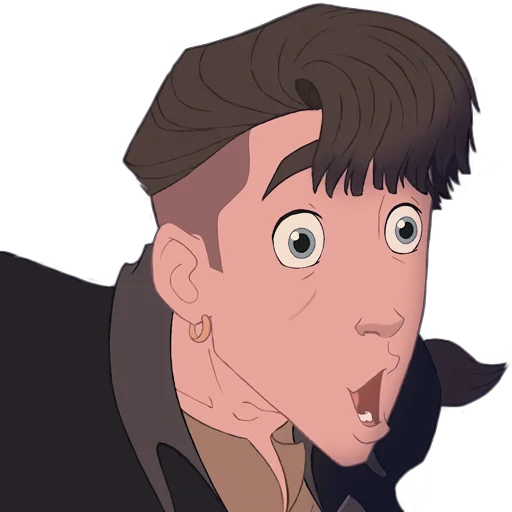 Sticker from the "Treasure Planet" sticker pack