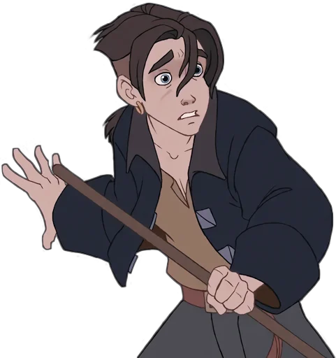 Sticker from the "Treasure Planet" sticker pack