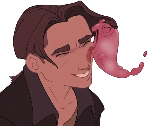 Sticker from the "Treasure Planet" sticker pack