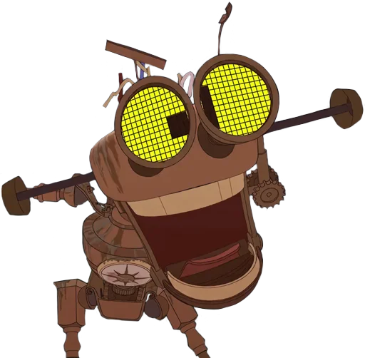 Sticker from the "Treasure Planet" sticker pack