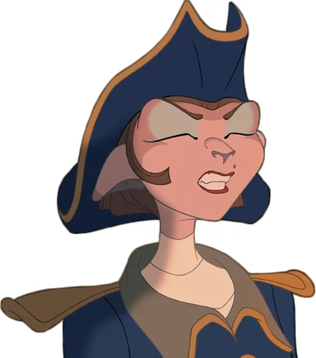 Sticker from the "Treasure Planet" sticker pack