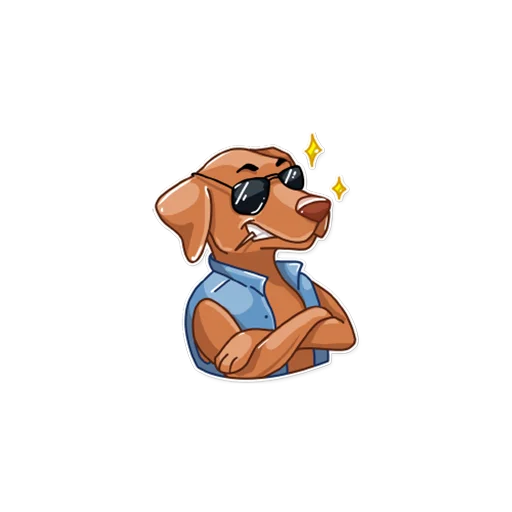 Sticker from the "bananadog" sticker pack