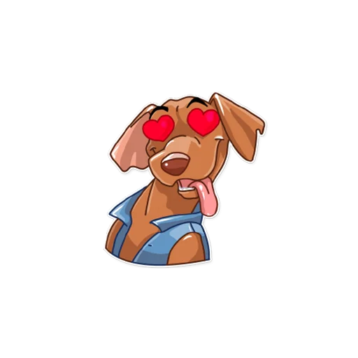 Sticker from the "bananadog" sticker pack