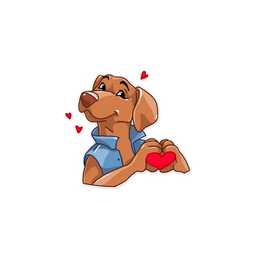 Sticker from the "bananadog" sticker pack