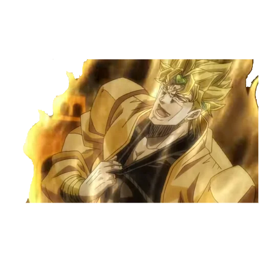 Sticker from the "Dio Brando" sticker pack