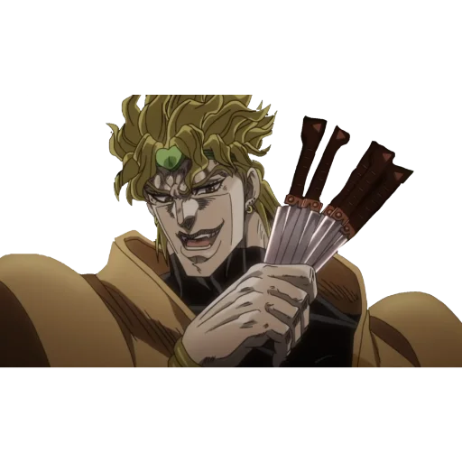 Sticker from the "Dio Brando" sticker pack