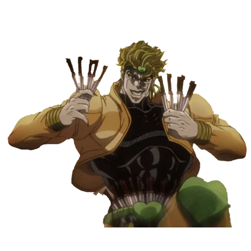 Sticker from the "Dio Brando" sticker pack