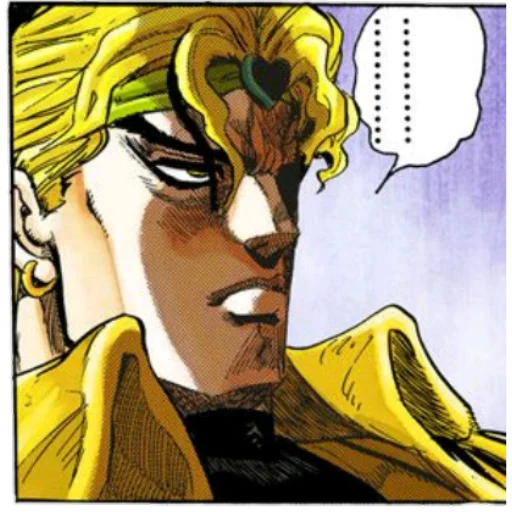 Sticker from the "Dio Brando" sticker pack