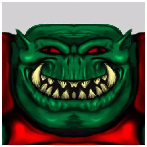 Sticker from the "WH40K Orcs —" sticker pack