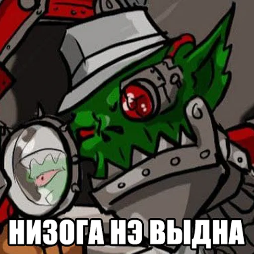 Sticker from the "WH40K Orcs —" sticker pack