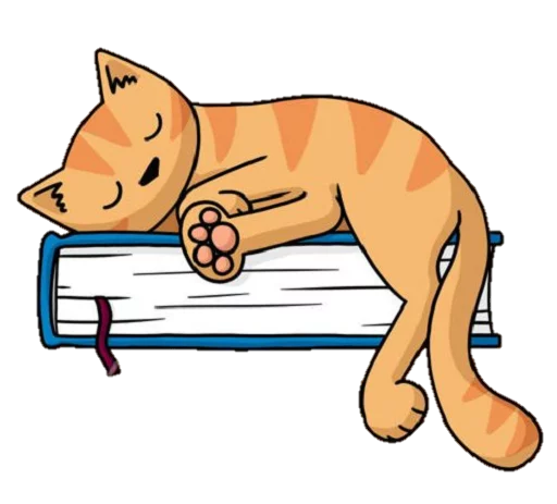 Sticker from the "doodlecats" sticker pack