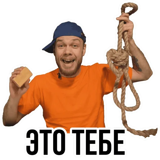 Sticker from the "АНТИБЛОГЕР" sticker pack