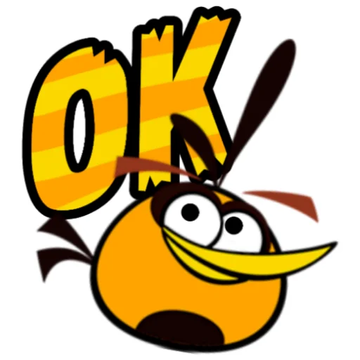 Sticker from the "Angry Birds in Russia" sticker pack