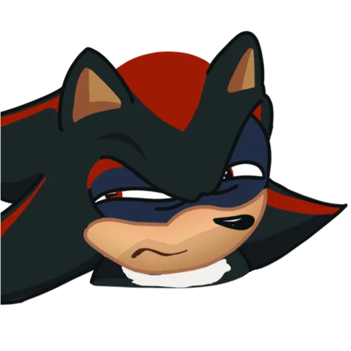 Sticker from the "Shadow the Hedgehog" sticker pack