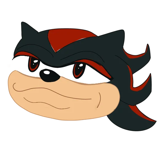 Sticker from the "Shadow the Hedgehog" sticker pack