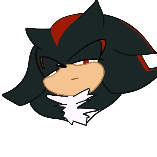 Sticker from the "Shadow the Hedgehog" sticker pack