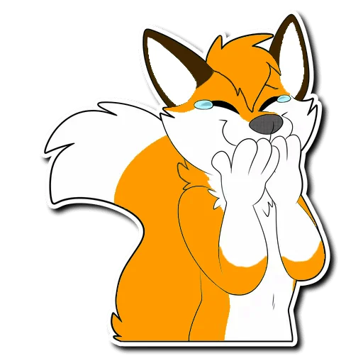 Sticker from the "HaceTheFox" sticker pack